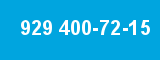 929 400-72-15